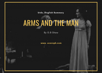 Arms and the Man in Urdu // English by G.B Shaw Summary, Themes, Characters
