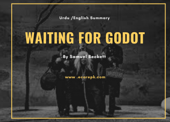Waiting for Godot by Samuel Beckett Urdu // English Summary // Analysis Character List