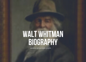Walt Whitman Biography in Urdu Themes, Biography